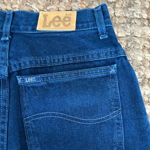 Women’s Lee vintage dark blue mom jeans-size 24 - Picture 5 of 7